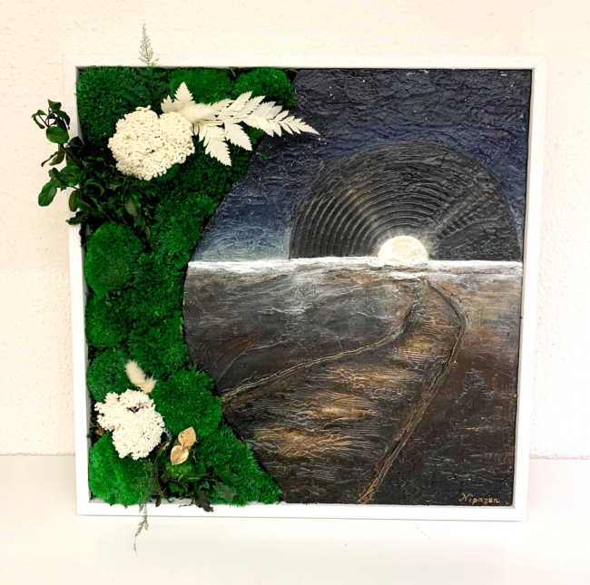 Tableau LE TEMPS QU'ON DONNE (01)