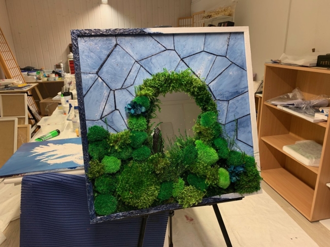 Tableau LE TEMPS QU'ON DONNE (02)